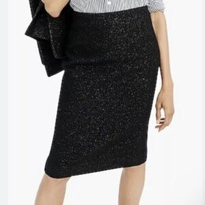 Vintage y2K 90s Pencil skirt Lurex Stretch Rockstar girlfriend Whimsygoth S